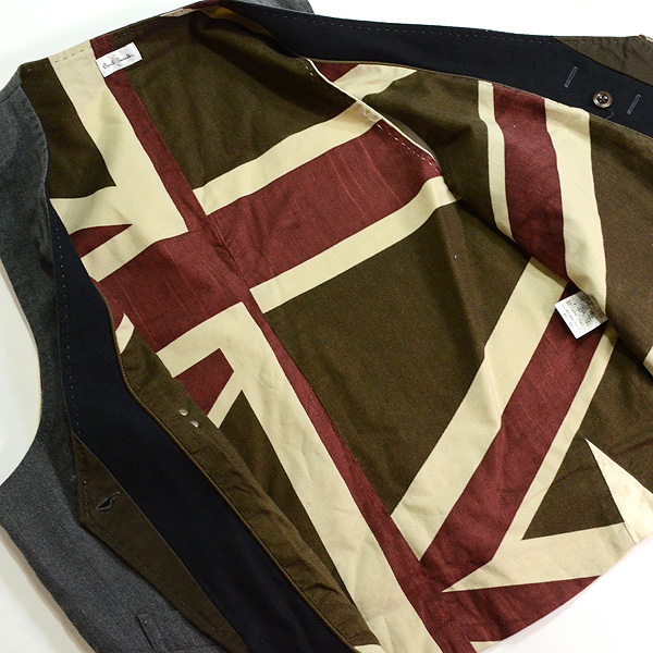 Paulsmith ポールスミス ジレ ベスト ユニオンジャック Mサイズが売れました ヤフオクのメモ帳